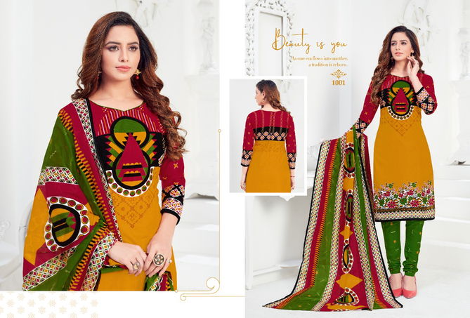 Laado Rio 14 Regular Wear Printed Pure Cotton Dress Material Collection 